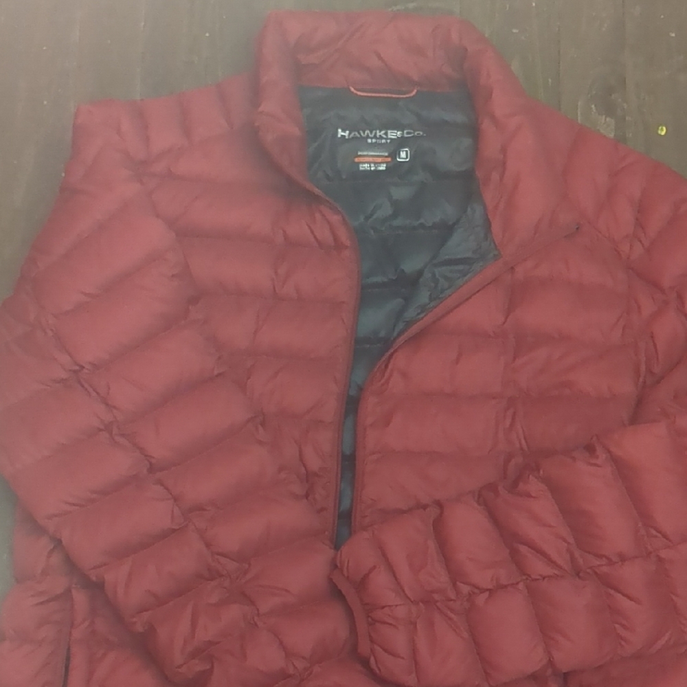 Hawke & Co Red Men's Puffer Jacket
